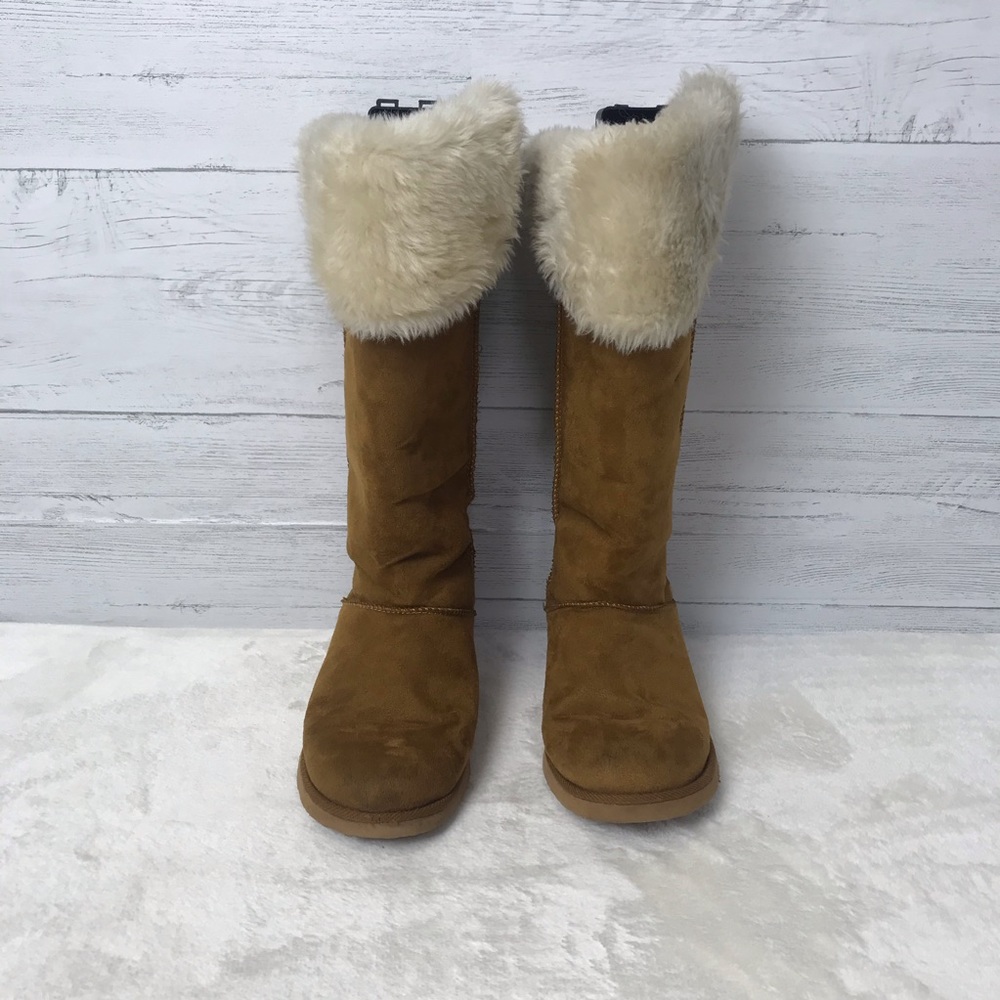 AEROPOSTALE Faux Sheepskin Lined Boots